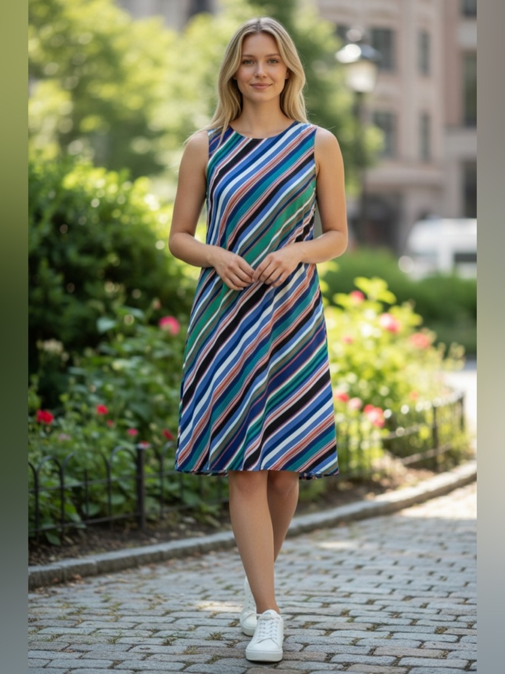 Halogen soft tank dress